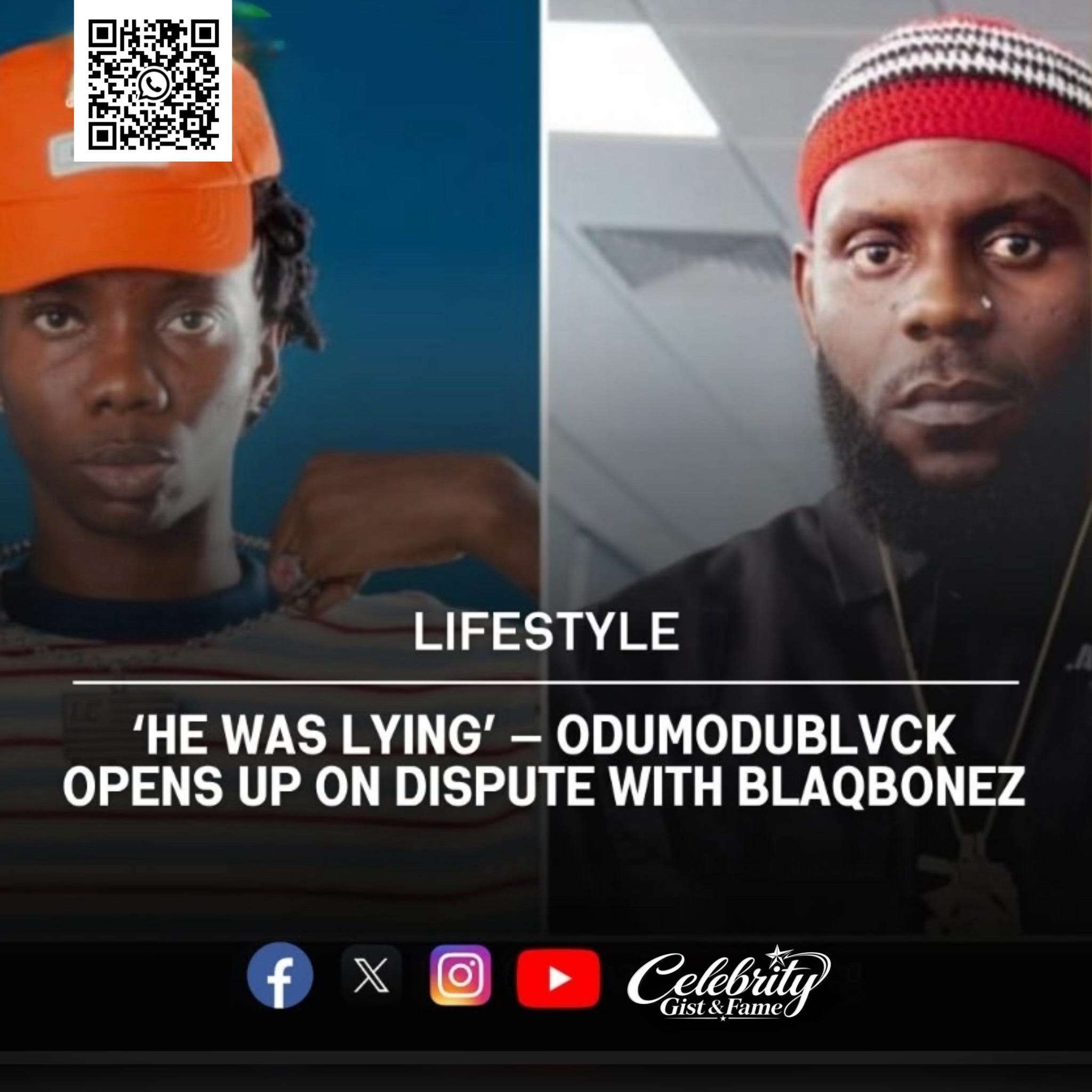He Was Lying’ — Odumodublvck Opens Up On Dispute With Blaqbonez